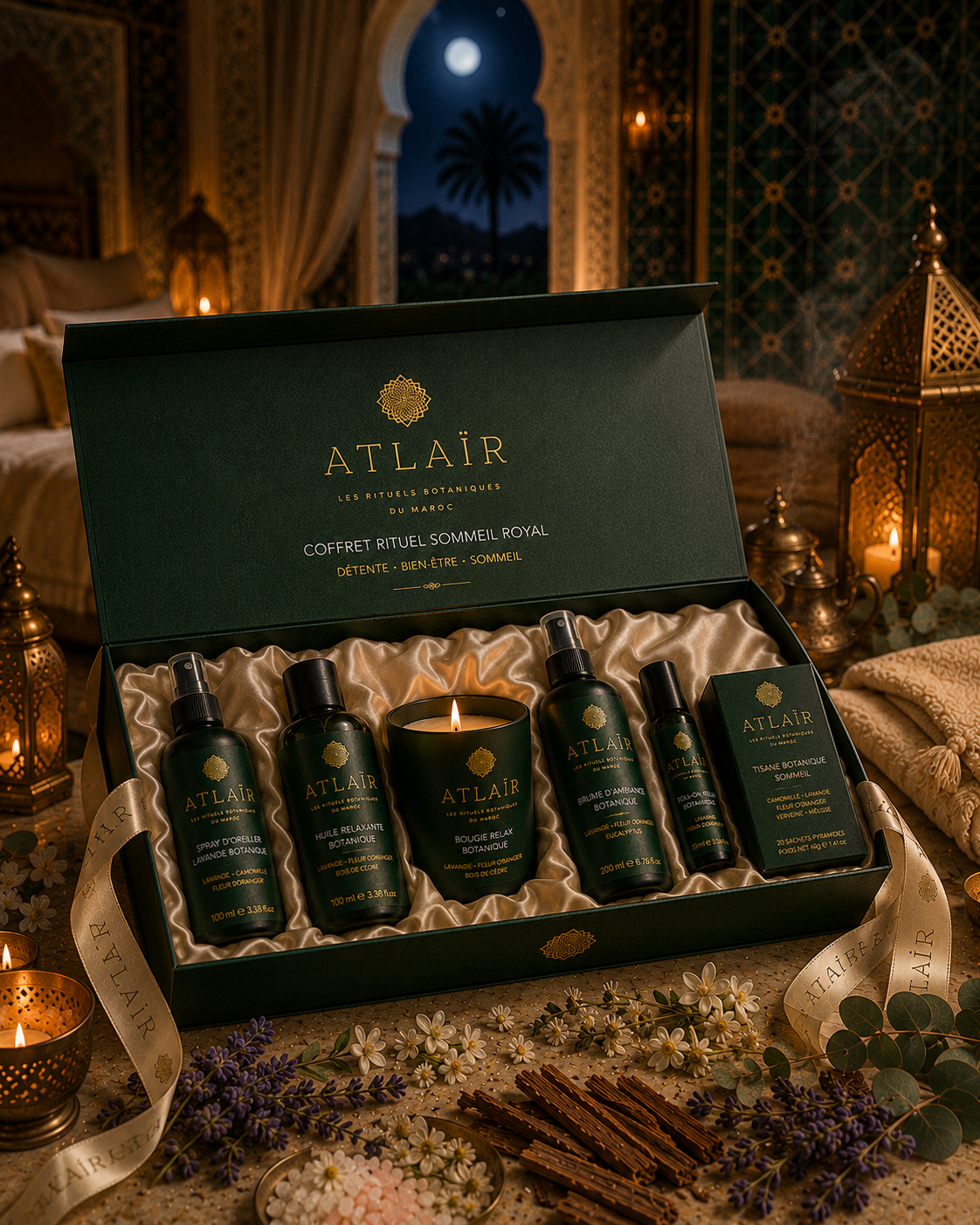 ATLAÏR Coffret Rituel Sommeil Royal