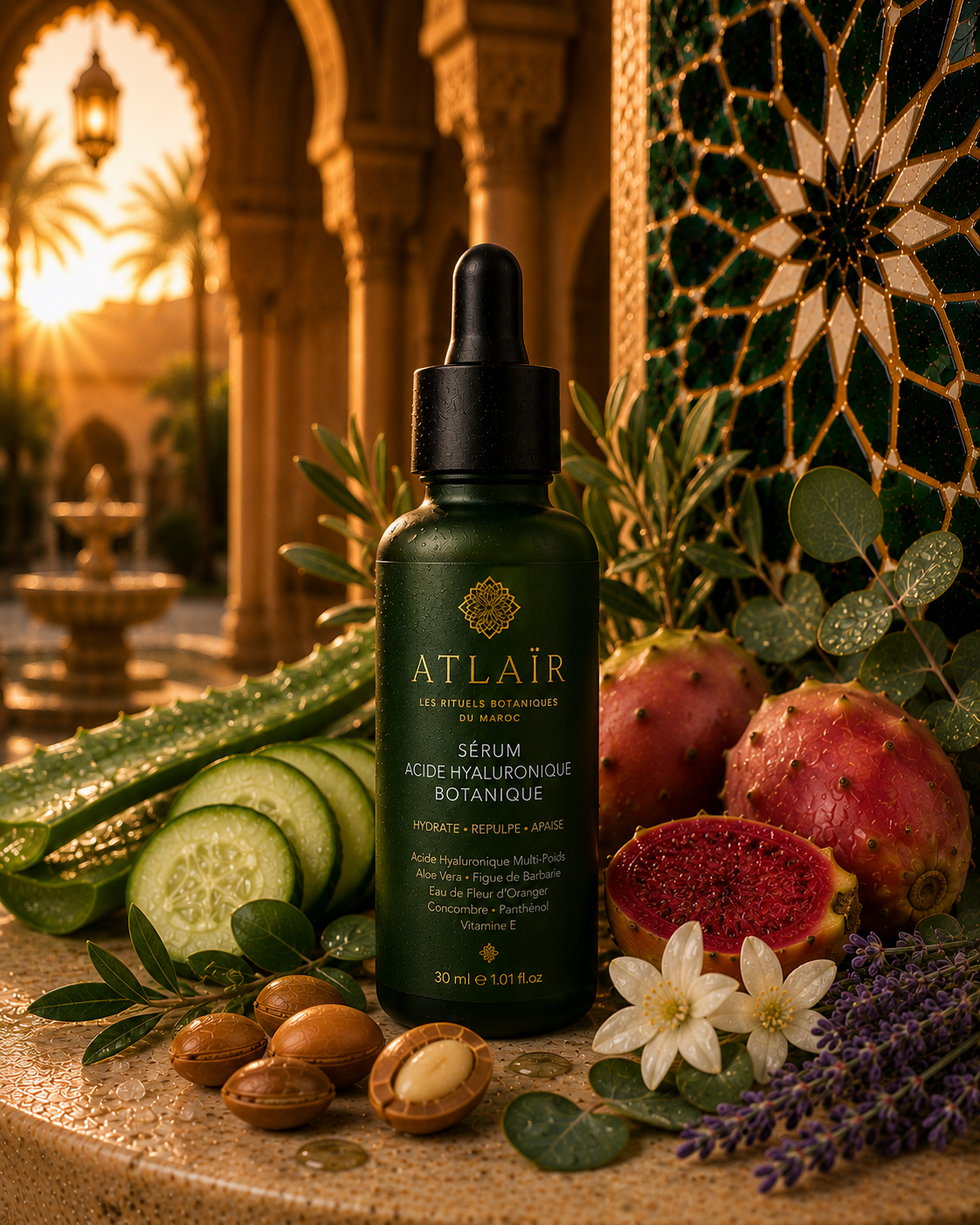 ATLAÏR Sérum Acide Hyaluronique Botanique