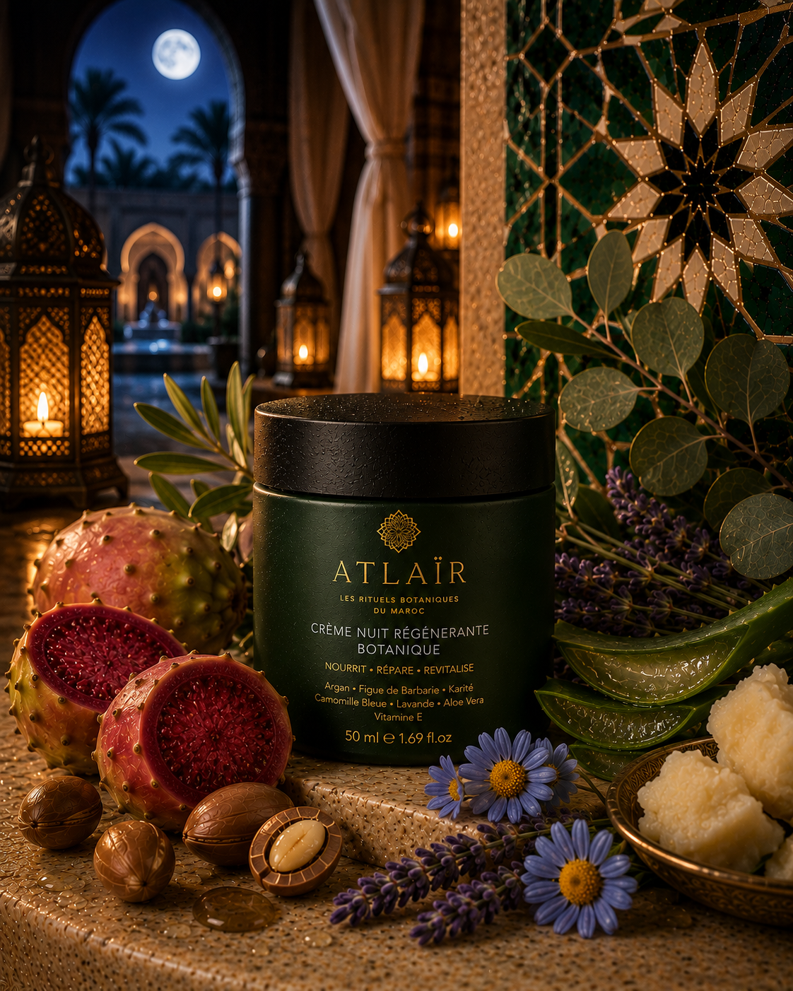 ATLAÏR Crème Nuit Régénérante