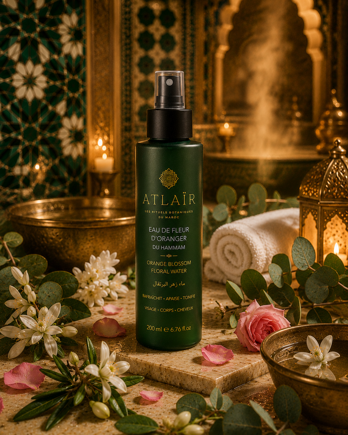 ATLAÏR Eau de Fleur d'Oranger du Hammam